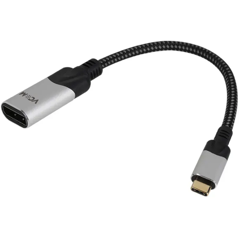 Переходник USB Type-C - DisplayPort, 0.15м, VCOM CU422MV-8K