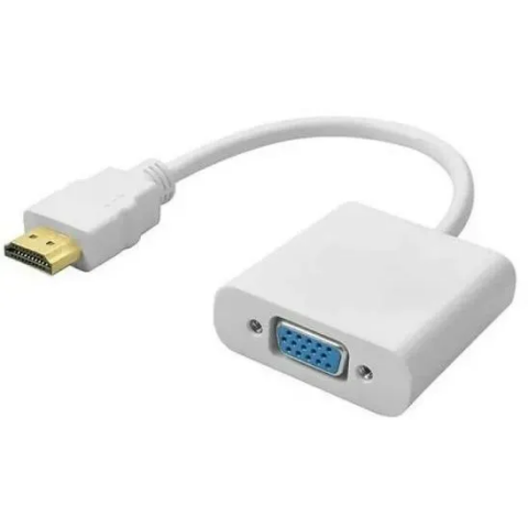 Переходник HDMI (M) - VGA (F), 0.15м, PREMIER 5-983B White