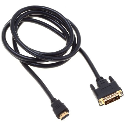 Кабель HDMI - DVI-D, 1.8м, Buro BHP RET HDMI_DVI18