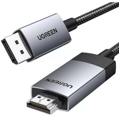 Кабель DisplayPort (M) - HDMI (M), 1м, UGREEN DP119