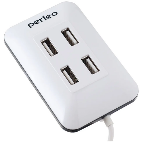 USB-концентратор Perfeo PF-VI-H028 White