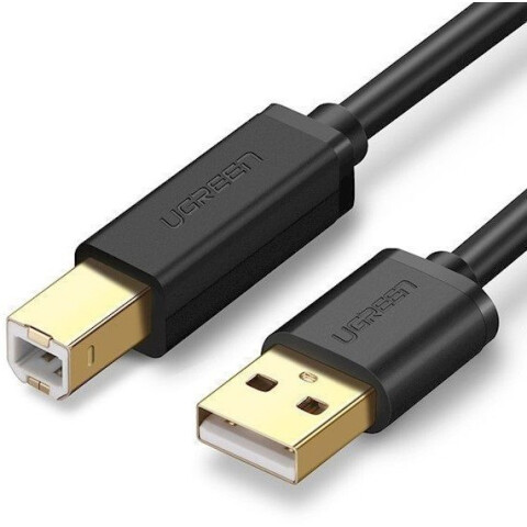 Кабель USB A (M) - USB B (M), 5м, UGREEN US135