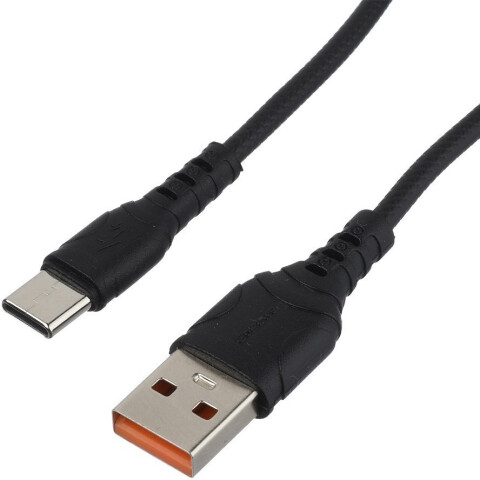 Кабель USB - USB Type-C, 1м, GoPower GP06T Black