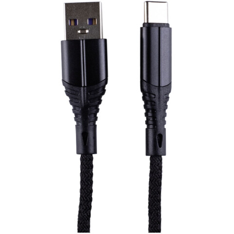 Кабель USB - USB Type-C, 1м, Zibelino ZDNC-TYPEC-BLK