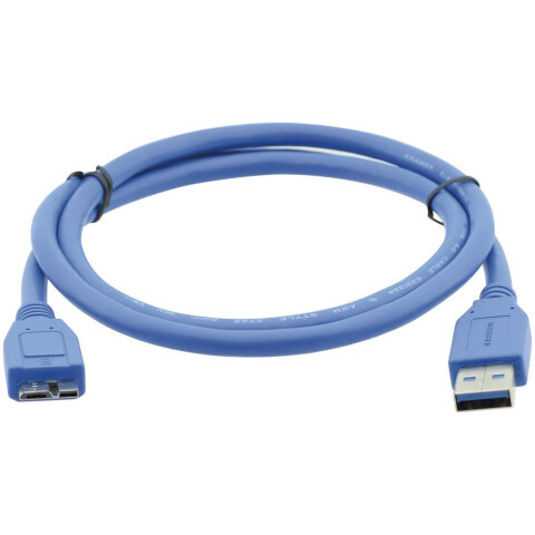 Кабель USB - microUSB B, 0.9м, Kramer C-USB3/MicroB-3