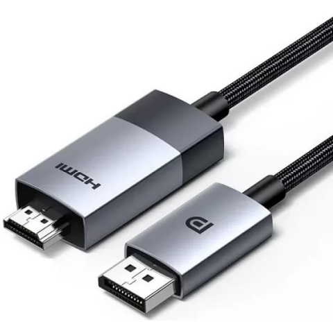 Кабель DisplayPort (M) - HDMI (M), 2м, UGREEN DP115