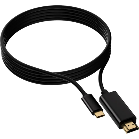 Кабель USB Type-C - HDMI, 1.5м, Buro BU-TYPEC-HDMI-1.5M