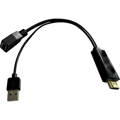 Переходник DisplayPort (F) - HDMI (M), Buro BU-HDMI(M)-DP(F)