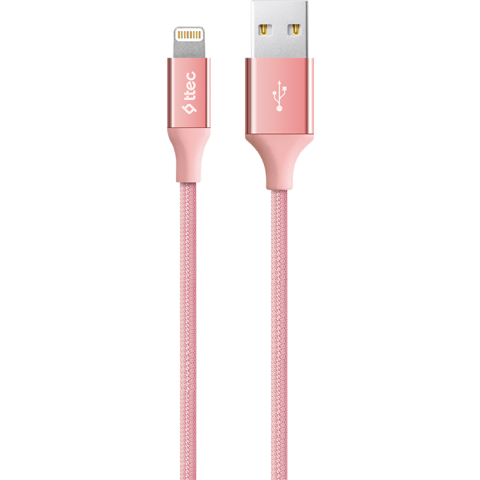 Кабель USB - Lightning, 1.2м, ttec 2DK16 Rose Gold