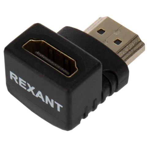 Переходник HDMI (M) - HDMI (F), Rexant 06-0176-A