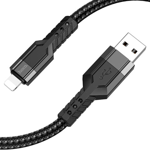 Кабель USB - Lightning, 1.2м, HOCO U110 Black (HC-70561)