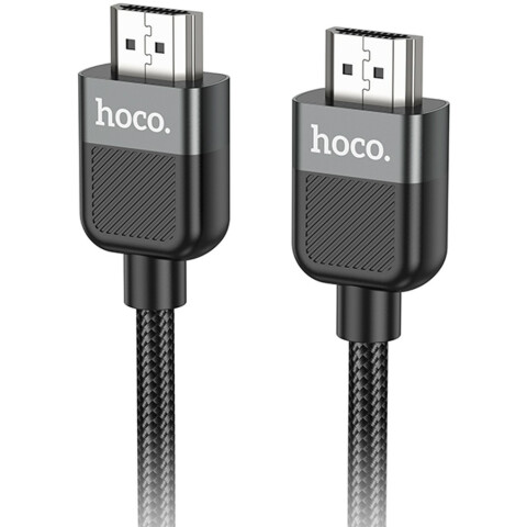 Кабель HDMI - HDMI, 2м, HOCO US09 Black