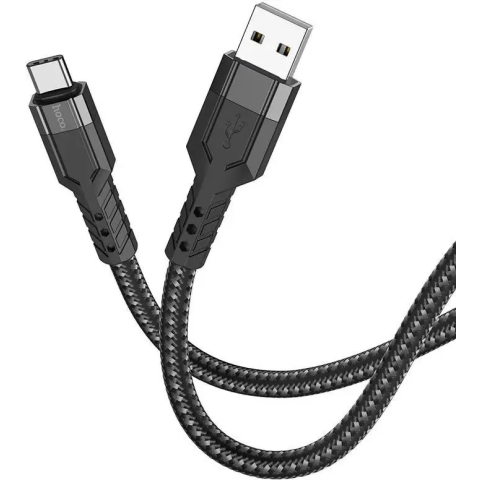 Кабель USB - USB Type-C, 1.2м, HOCO U110 Black (HC-70608)