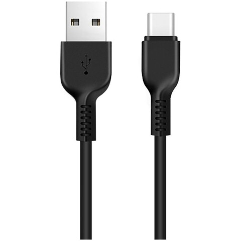 Кабель USB - USB Type-C, 2м, HOCO X20 Flash Black