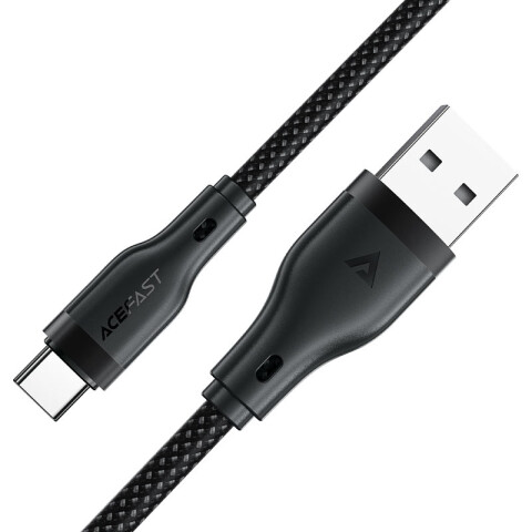 Кабель USB - USB Type-C, 1.2м, ACEFAST AF-C8-04-BK