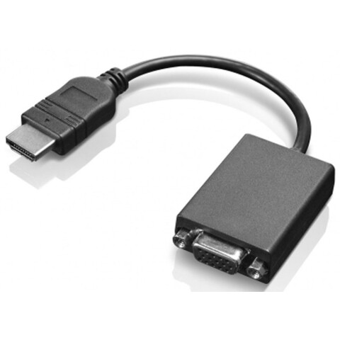 Переходник HDMI (M) - VGA (F), 0.2м, Lenovo 0B47069