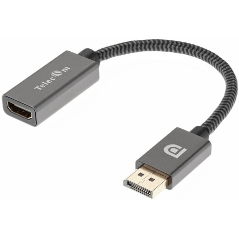 Переходник DisplayPort (M) - HDMI (F), 0.2м, Telecom TA560