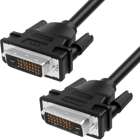 Кабель DVI - DVI, 1м, Greenconnect GCR-DM2DMC-1.0m