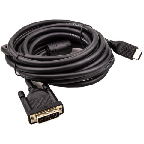 Кабель HDMI - DVI, 5м, VCOM CG484GD-5M