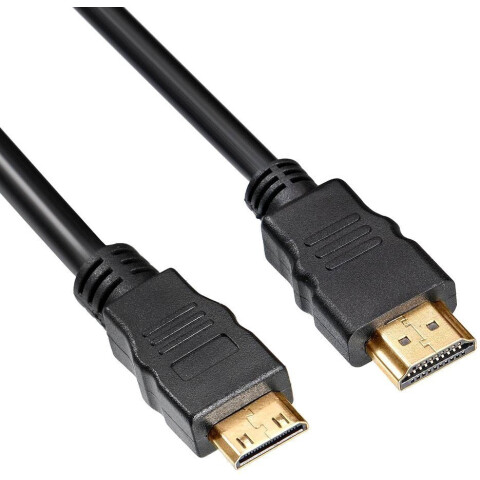 Кабель HDMI - Mini HDMI, 3м, Buro BHP-MINHDMI-3