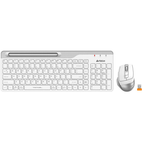 Клавиатура + мышь A4Tech Fstyler FB2535C White/Grey