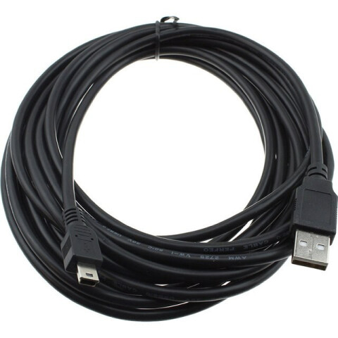 Кабель USB - miniUSB, 5м, Perfeo U4305