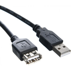 Кабель удлинительный USB 2.0 A (M) - A (F), 1.5м, Telecom TUS6990-1.5M_0