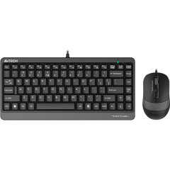 Клавиатура + мышь A4Tech Fstyler F1110 Black/Grey_2