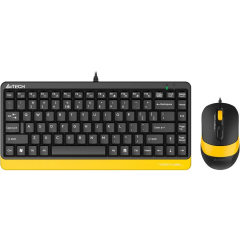 Клавиатура + мышь A4Tech Fstyler F1110 Bumblebee_1