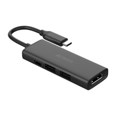 USB-концентратор A4Tech DST-40C Grey_3