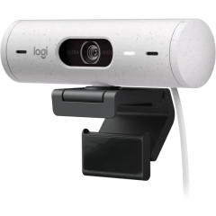 Веб-камера Logitech BRIO 500 Off-White (960-001428)_3