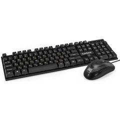 Клавиатура + мышь ExeGate MK110 OEM Black_0