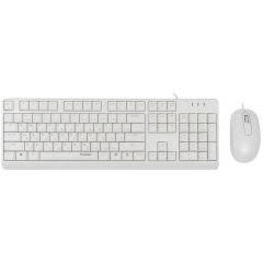 Клавиатура + мышь Rapoo X130PRO White_0