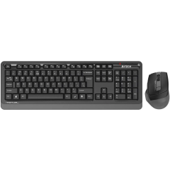 Клавиатура + мышь A4Tech Fstyler FG1035 Black/Grey_0