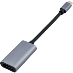 Переходник USB Type-C - HDMI, 0.1м, Buro BU-TYPEC-HDMI(F)_0