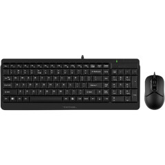 Клавиатура + мышь A4Tech Fstyler F1512 Black_0