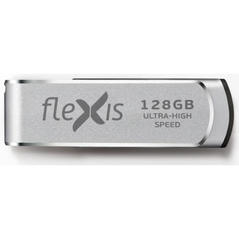 USB Flash накопитель 128Gb Flexis RS-105U Silver
