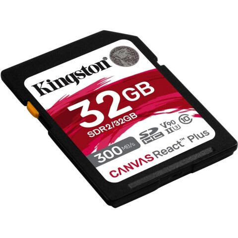 Карта памяти 32Gb SD Kingston Canvas React Plus (SDR2/32GB)_0