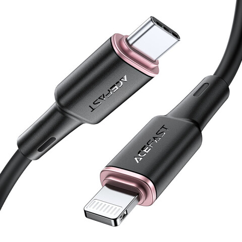 Кабель USB Type-C - Lightning, 1.2м, ACEFAST C2-01 Black
