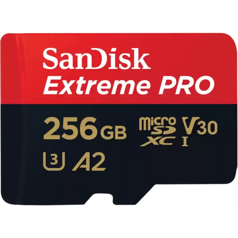 Карта памяти 256Gb MicroSD SanDisk Extreme Pro (SDSQXCD-256G-GN6MA)