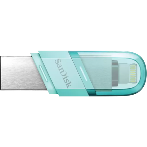 USB Flash накопитель 64Gb SanDisk iXpand Flip (SDIX90N-064G-GN6NK)