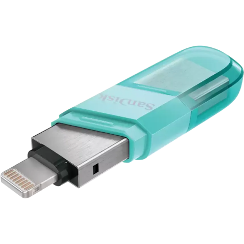 USB Flash накопитель 64Gb SanDisk iXpand Flip (SDIX90N-064G-GN6NK)_0