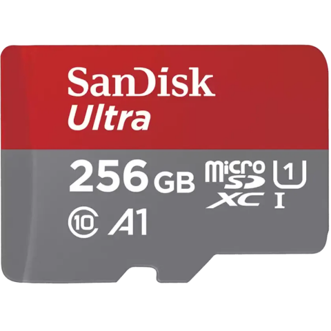 Карта памяти 256Gb MicroSD SanDisk Ultra (SDSQUAC-256GGN6MN)