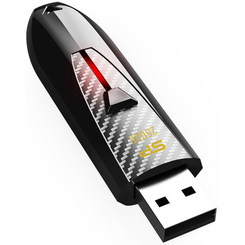 USB Flash накопитель 256Gb Silicon Power Blaze B25 Black (SP256GBUF3B25V1K)_0