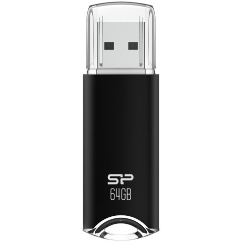 USB Flash накопитель 64Gb Silicon Power Helios H02 Black (SP064GBUF2H02V1K)_0