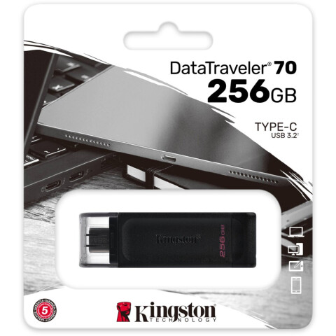 USB Flash накопитель 256Gb Kingston DataTraveler DT70 (DT70/256GB)_0