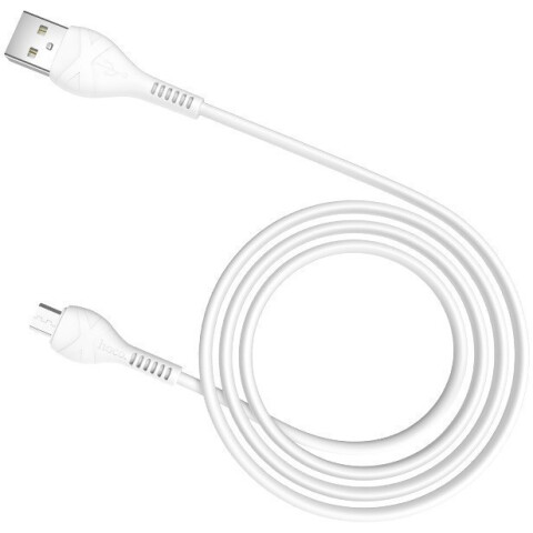 Кабель USB - microUSB, 1м, HOCO X37 White (HC-10505)_0