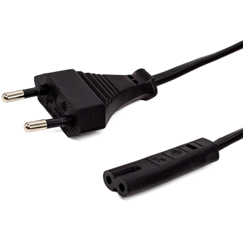 Кабель питания CEE 7/16 - IEC-320-C7, 1м, Filum FL-PC2.5-EU-C7-1M