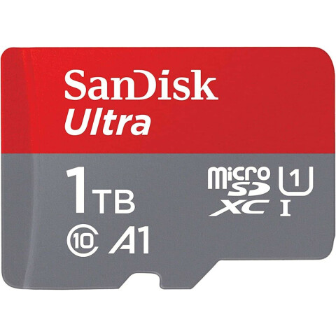 Карта памяти 1Tb MicroSD SanDisk Ultra + SD адаптер (SDSQUAC-1T00-GN6MN)