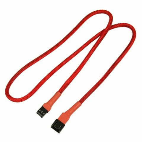 Удлинитель 3-pin, 0.6m Nanoxia NX3PV60R Red